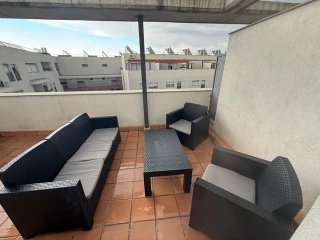 Conjunto Muebles Exterior Ratán Negro