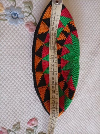 Cappello uncinetto Vintage Etnico Boho