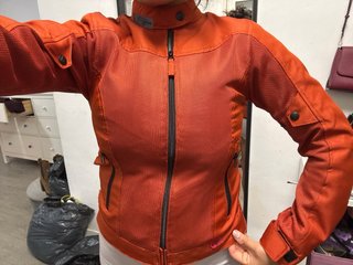 Chaqueta Moto verano Furigan Talla S Naranja