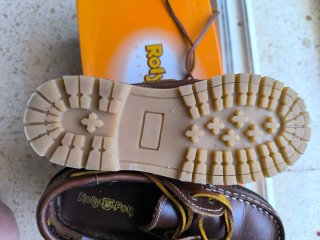 Mocasines niño Roly-Poly marrones