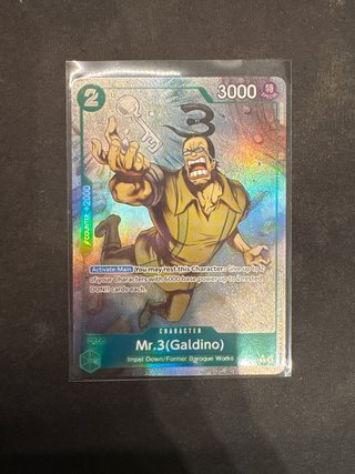 One Piece ST30-014 Mr.3 Galdino Carta
