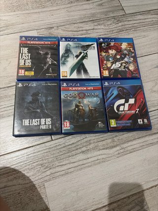 Lote 6 Juegos PS4: se venden juntos o separados