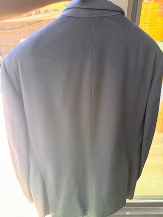 Hugo Boss Traje Negro Rayas Finas