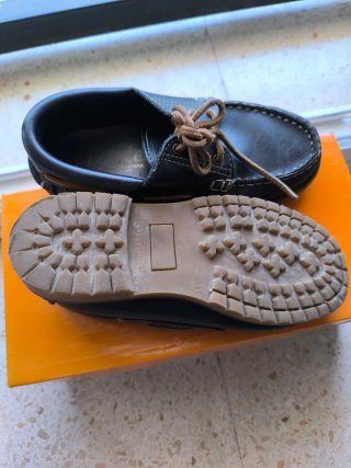 Mocasines niño piel