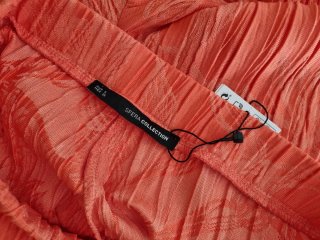 Pantalones anchos naranja