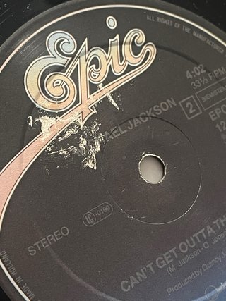 Michael Jackson 12” The Girl Is Mine