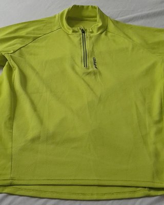 Maillot amarillo con bolsillo
