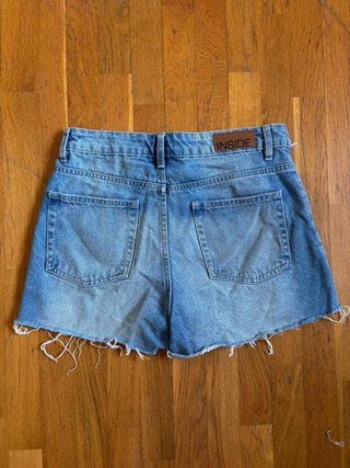 Shorts vaqueros desgastados