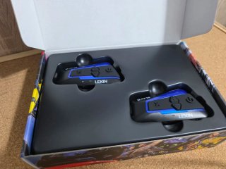 LEXIN B4FM Bluetooth Intercom Dual Pack