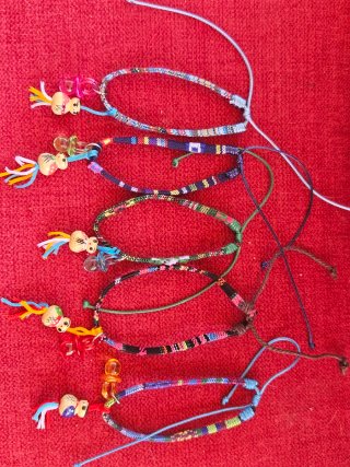 Pulsera Chinito Suerte y Chupete