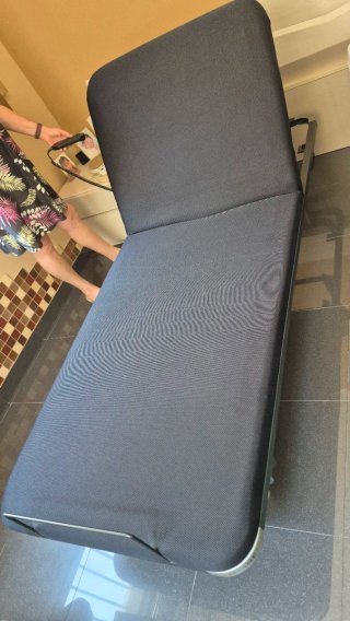 Base tapizada articulada