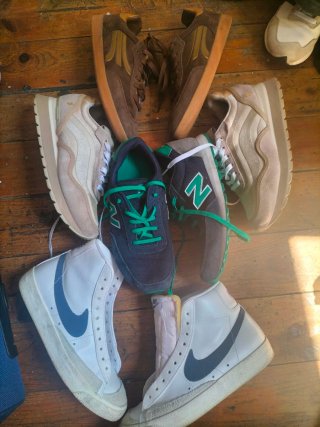 Lote 4 pares zapatillas Talla 38