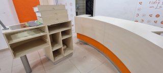 Mostrador de tienda modular