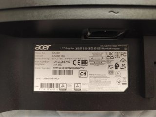Monitor Acer 24 1080p 100Hz LCD