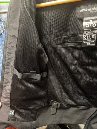 Chaqueta Alpinestars Negra Entretiempo