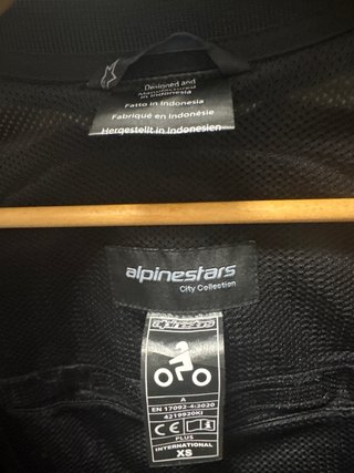 Chaqueta Alpinestars Negra Entretiempo