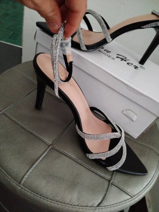 Sandali eleganti tacco 10 cm n.39