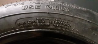 Rueda de repuesto nueva