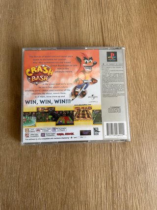 Crash Bash PS1 Completo Caja Manual Original