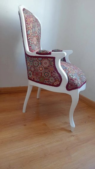 Sillón Isabelino Luis XVI Vintage