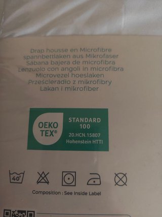 Lenzuolo con Angoli Matrimoniale Bianco