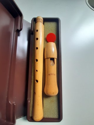 Flauta dulce soprano Moeck madera