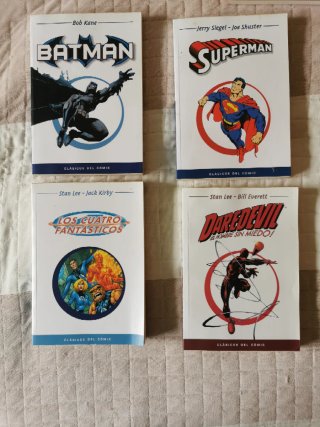 Los cuatro fantásticos Superman Batman Daredevil