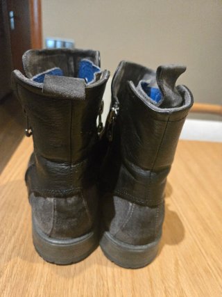 Botas Cetty Negras Piel Talla 41