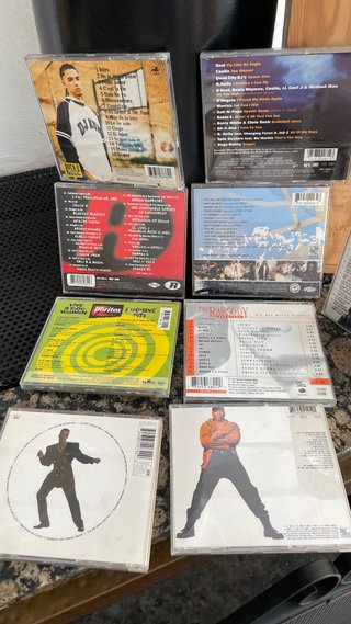 Lote CDs Música Rap, Hip Hop Latino, bandas sonora