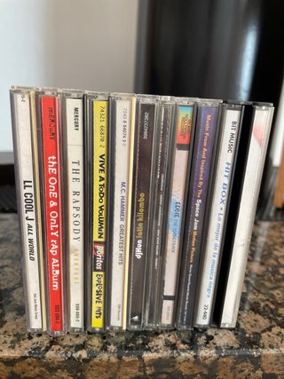 Lote CDs Música Rap, Hip Hop Latino, bandas sonora