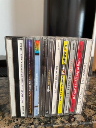 Lote CDs Música Rap, Hip Hop Latino, bandas sonora