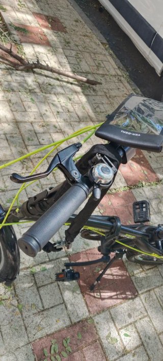 Bicicleta Plegable CAMP Q10 Negra