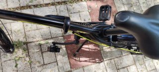 Bicicleta Plegable CAMP Q10 Negra