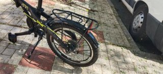 Bicicleta Plegable CAMP Q10 Negra