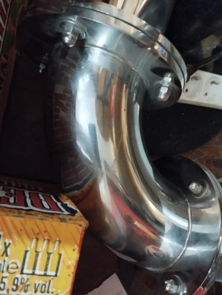Grifo de cerveza 4 vías acero inoxidable