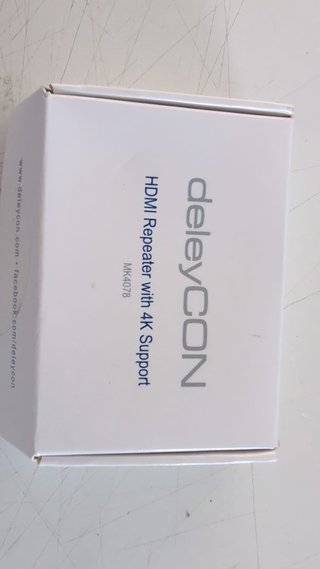 deleyCON 4K HDMI 2.0 Repeater Amplificatore di Seg
