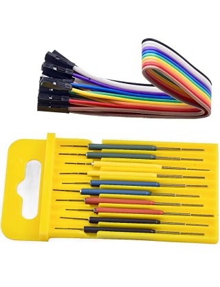Kit Micro Pinzas Gancho  Clips de prueba (IC)