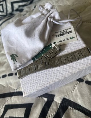 Pulsera Lacoste Plateada