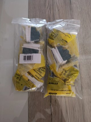 8 Interruptores ElektroNova 2P 16A Blanco