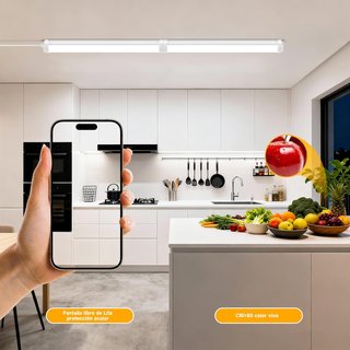 Lámpara LED de techo pack de 4un. 120 cm