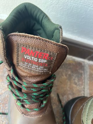Botas de seguridad Panter Voltio SBP Marrón