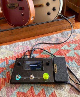 Pedalera Guitarra. Ampero One Hotone.