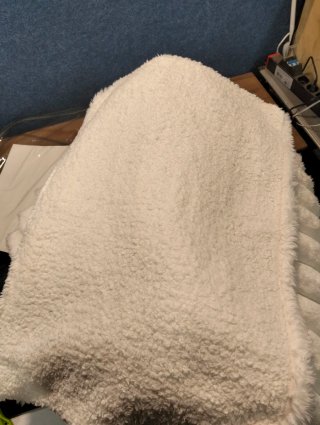 Edredón Borreguillo Burrito Blanco 230x260 cm