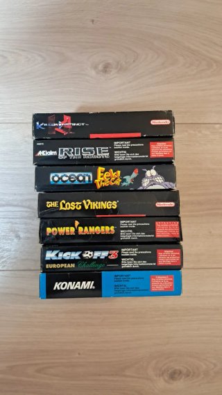 Lote 7 Juegos Super Nintendo SNES
