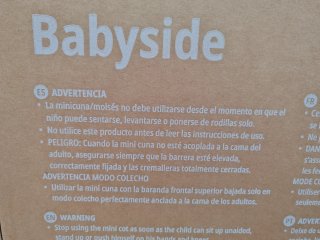 Minicuna colecho Jané Babyside