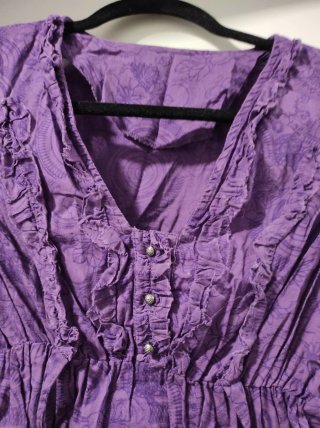 Blusa Desigual Morada mariposas