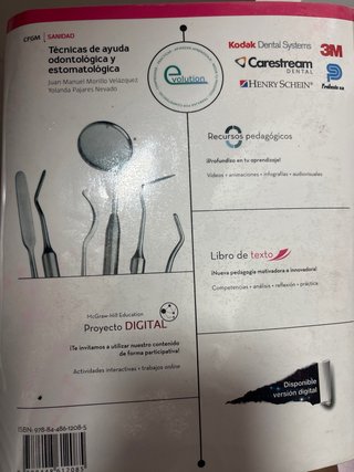 Técnicas de ayuda odontológica y estomatológica