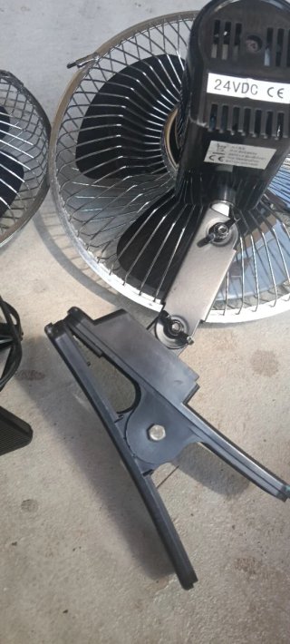 Ventiladores para camión/furgoneta 24V