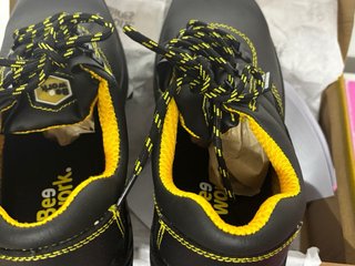 Zapatos de seguridad Bee work negros y amarillos