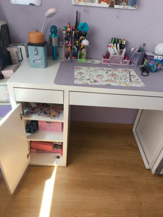 Escritorio juvenil blanco Ikea